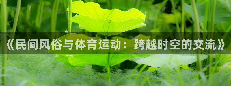 嗨王体育直播app：《民间风俗与体育运动：跨越时空的交流》